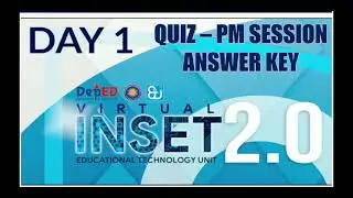 VIRTUAL INSET 2.0 DAY 1 | WISDOM BEHIND GRAMMARLY | EXIT QUIZ ANSWER KEY