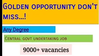Latest Bank job notification 2020