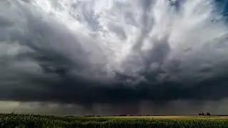Passing Thunder Storm Time Lapse - Moses Lake, WA - 9/3/22