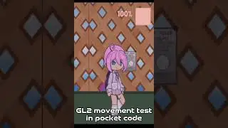 GL2 movement test in pocket code! || YSFG || Yansim 2d Fangame