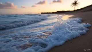 Soft Sunset Waves 🌊 Peaceful Shoreline Sounds for Sleep & Stress Relief