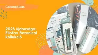 Kicsomagolás: Filofax újdonságok 2023 5/4: Filofax Botanical kollekció