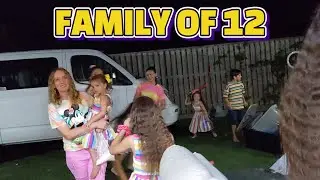KIDS TRASHING THE HOUSE! MOM CLEANING THE GARAGE! MOM AND DAD OF 10!