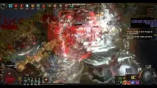 POE 3.19 Juggernaut RELIC OF THE PACT AOE STACKING 16T Mapping Test