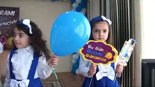 63 Nömreli Mekteb.1Ç Sinifi Elifba Bayrami.Melahet Muellime