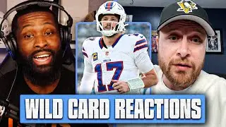 T. Stead & Nick Underhill REACT To Ridiculous NFL Wild Card Playoff