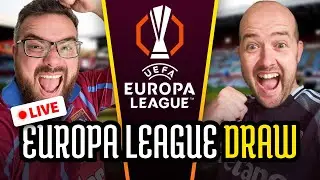 Who will Aston Villa get in the Europa League draw?! | LIVE Reaction