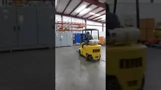 Hyster Propane Forklift - Tag# 106638