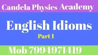 English Idioms||U.P.S.A||K.TET 1||K.TET2||K.TET3||