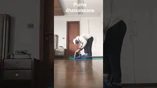 Purna dhanurasana prectice 🧘#ytshorts #viralvideo #yogapractice #dhanurasana