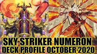 SKY STRIKER NUMERON DECK PROFILE (OCTOBER 2020) YUGIOH!