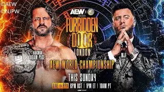 Adam Page vs MJF &mdash; AEW Championship match highlights from Forbidden Door 2025