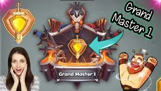 Castle Crush - OMG! Finally Reached Grand Master 1 Leagues! - Castle Crush Trophy Push Gameplay