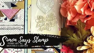 Simon Says Stamp | Love Always | February 2019 Card Kit