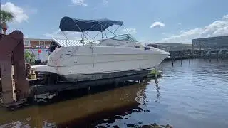 2000 Sea Ray Sundancer 270 exterior