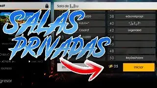 SALAS PRIVADAS CON PREMIOS AL GANADOR EN FREE FIRE !!