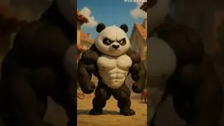 panda bana sab ka hero 🐼😃❣️//#cartoon #ai #pandatv #motivation#emotional #shorts#moonhindianimation