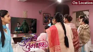 ANU Heartbroken After Knows Arya Missing Truth || Tum Se Tum Tak| On Location|Today Episode