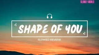 Shape Of You - Ed Shreeran [ Slowed Reverb ] Song #slowlyworld