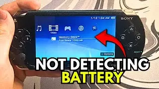 Как исправить проблему с неработающей батареей PSP (решение проблемы с CMOS) (просто) 2026