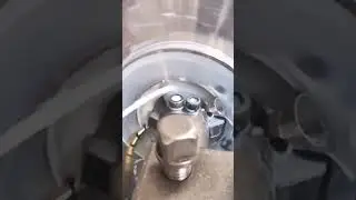 the process of turning iron plates for machine components #shorts