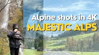 Unreal Alpine Views! Switzerland🇨🇭 Liechtenstein🇱🇮  Alps Drone Tour in 4K