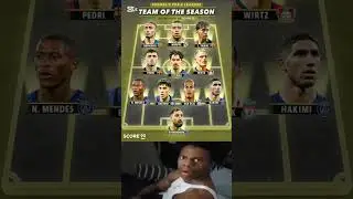 Team of the season for europe top 5 league