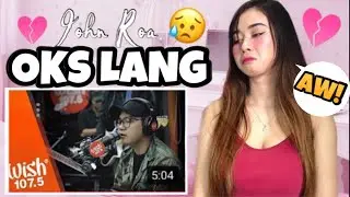 “OKS LANG” by John Roa Live on Wish 107.5 Bus (REACTION VIDEO) | Wendy Santoceldes