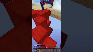 Dewier Really Hit Me!?  #hypixel #minecraft #bedwars #blockclutch