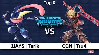 TGM eSports Unlimited - Top8 - BJAYS | Tarik (Greninja) vs. CGN | Tru4 (Shulk)