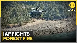 IAF Battles Arunachal Forest Fire, Drops 12,000 Litres to Save Villages | WION NEWS