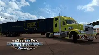 American Truck Simulator - Sunday Test Drive - Freightliner Coronado