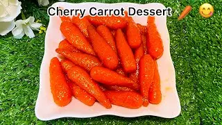 মুখে স্বাদ লেগে থাকার মত গাজরের মিষ্টি! Supper Delicious Cherry Carrot Dessert ! Carrot Sweet 