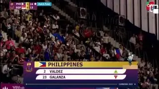 Alyssa Valdez ends the match | Philippines vs Singapore
