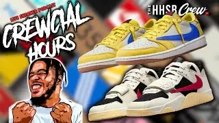 Crewcial Hours Ep.43 - Travis Scott Jordan 1 Low Canary This Week? Backdoored Jumpman Jacks?