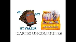 Jeu, Set et Valeur (set Dragon Maze, Cartes uncommunes)