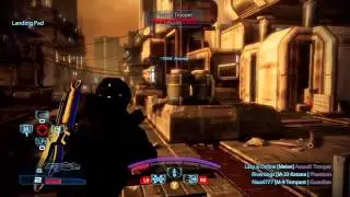 Mass Effect 3 Demo - Vanguard Multiplayer Combat Gameplay (Xbox 360)
