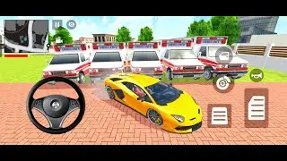 Indian Thift Auto Simulator 🤯💥 Spiderman Modified Mini Ambulance And Drove Lamborghini 🤑 In A Game