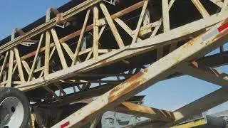 36 &times; 120 telescoping radial stacker