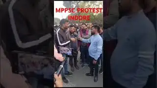 MPPSC PROTEST ❣️🙏🏻🙏🏻#mppsc 💪💪Indore (MP)❣️💪🙏🏻
