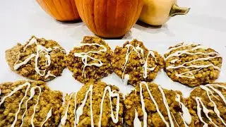 Pumpkin Spice and Oatmeal Cookies