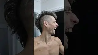 My morning mane #mohawk #hairstyle #punk #haircut