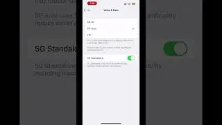 Change 5g setting then they not use your personal data pack #5g #jio #iphone #iphone13