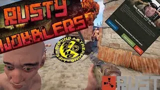 Rust Looking for the land of MEMES Let's Play with RePuG Making funny moments on the Rusty Wobblers!