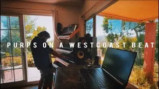 Purps Makes A Westcoast Beat : Aug 2024 / Topanga Studio