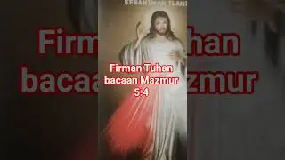 TUHAN, pada waktu pagi Engkau mendengar seruanku #bible #firmantuhan #shorts