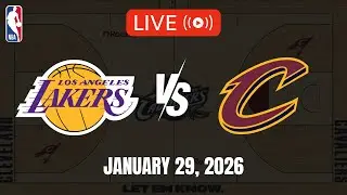 NBA LIVE! LOS ANGELES LAKERS vs CLEVELAND CAVALIERS | 2025-26 NBA SEASON | Jan. 29, 2026 | NBA 2K26