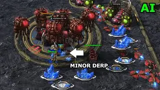 AGGRO BOT! - PhantomBot vs Sharkbot - Starcraft 2 AI