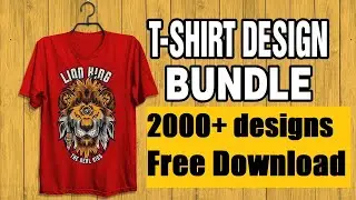 Free 2000+ T-shirt Designs  Mega Bundle  Legal For printing businesses & Print on Demand Use