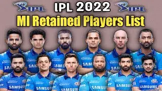 MI Retained Players 2022 | Rohit Sharma MI Team | IPL 2022 Mega Auction | MI 2022 | Hardik Pandya